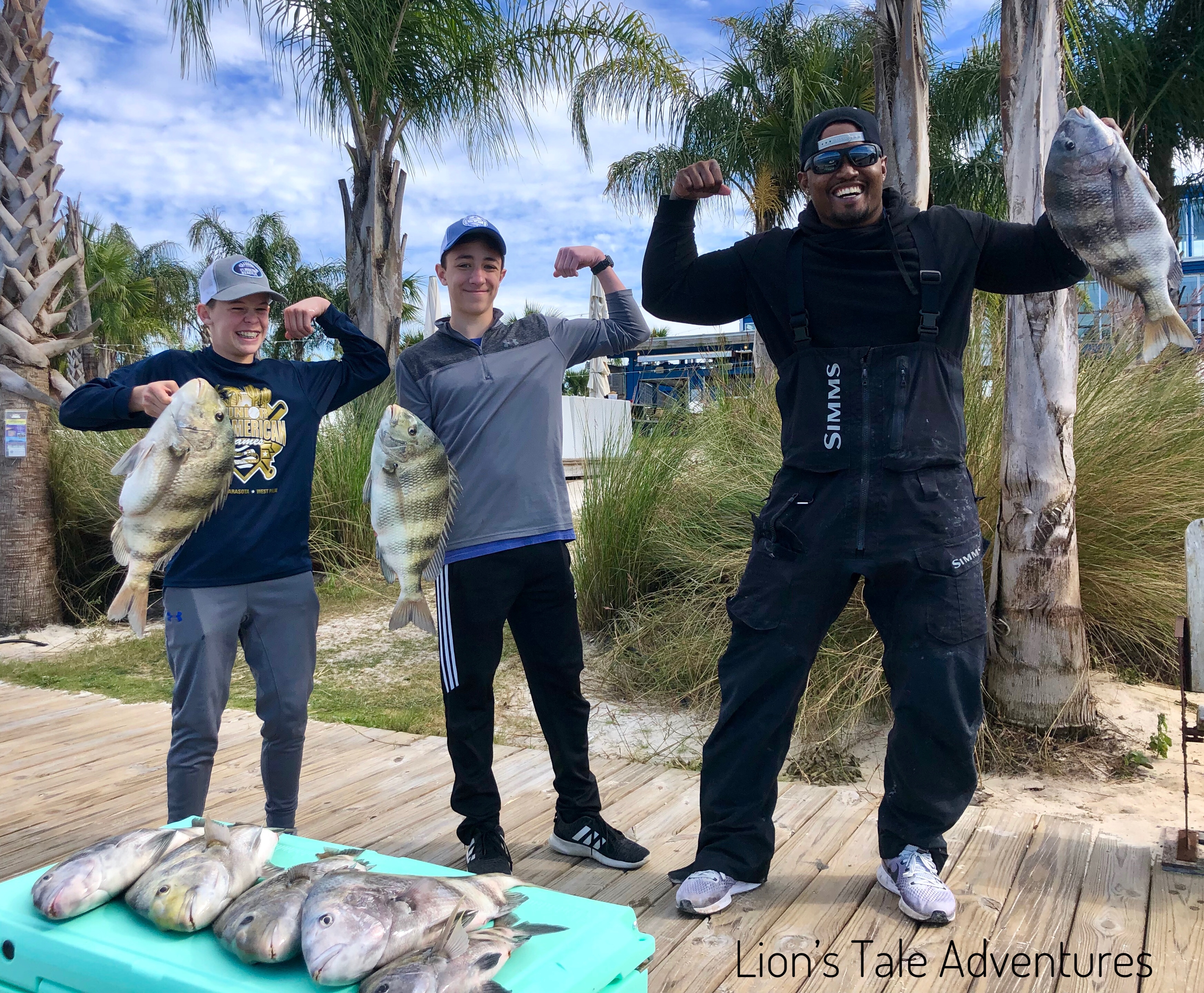 Sheepshead Fishing in Destin Florida - Lion's Tale Adventures