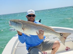 Sightfishing Redfish on Destin Florida Beaches