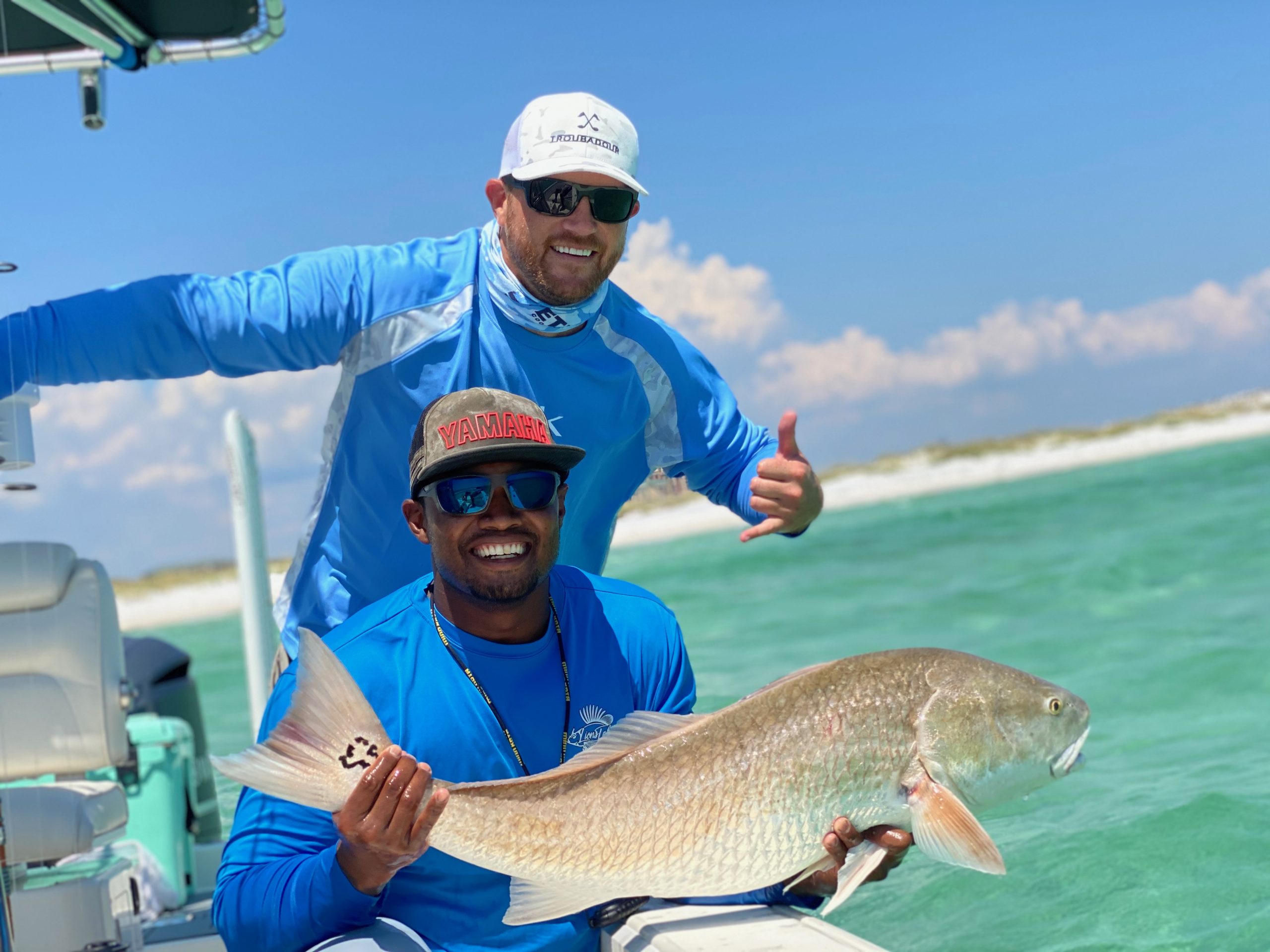 Sight Fishing Redfish on Destin Florida Beaches - Lion's Tale Adventures